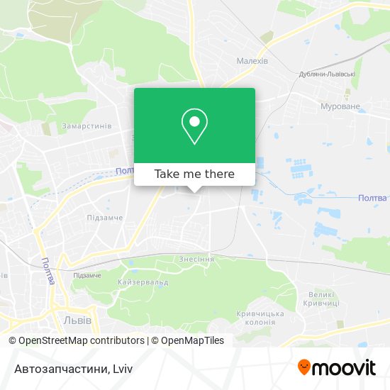 Автозапчастини map