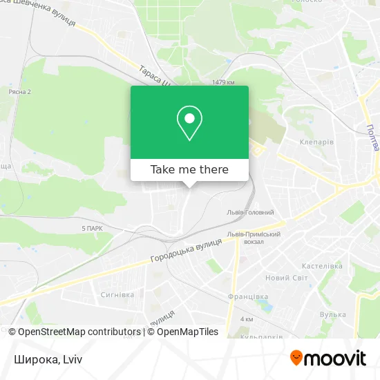 Карта Широка