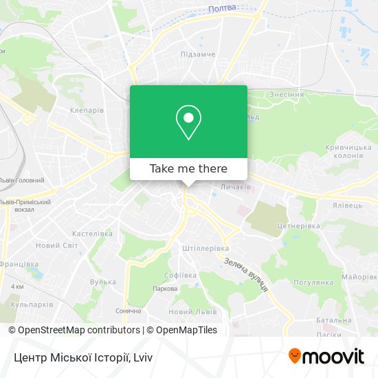 Центр Міської Історії map