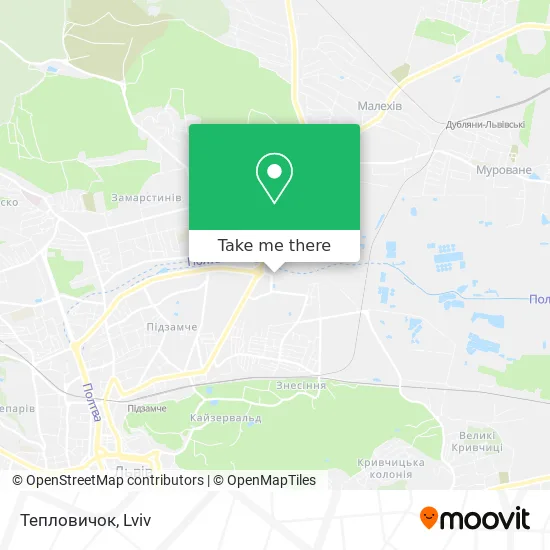Карта Тепловичок