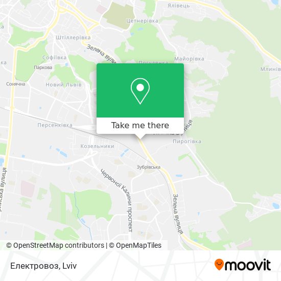 Електровоз map