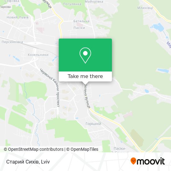 Старий Сихів map