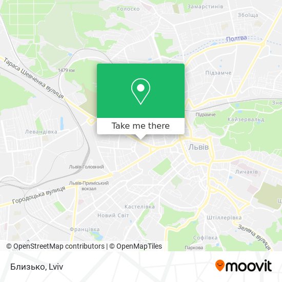 Близько map
