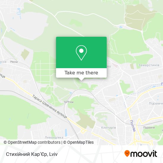 Стихійний Кар'Єр map