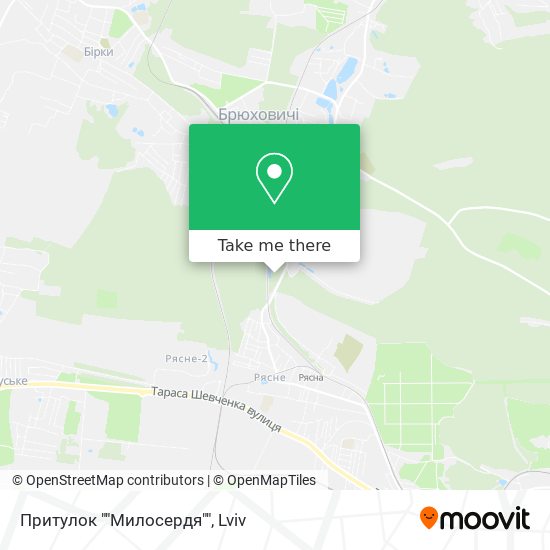 Притулок ""Милосердя"" map