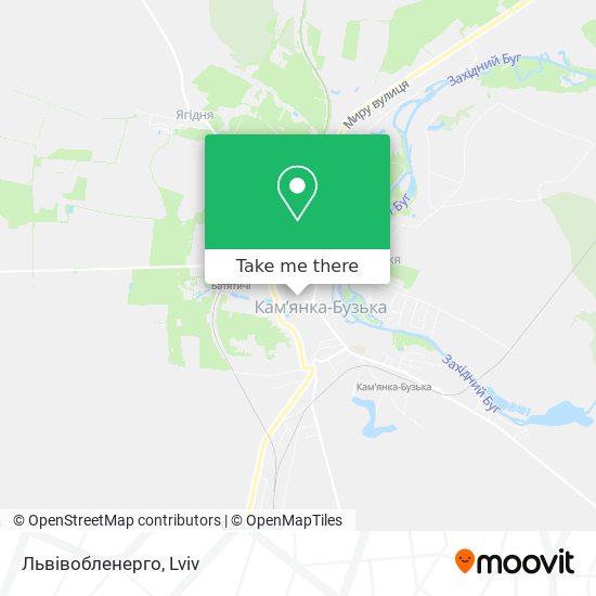 Львівобленерго map
