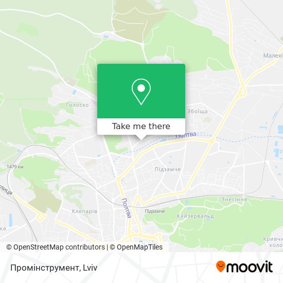 Промінструмент map