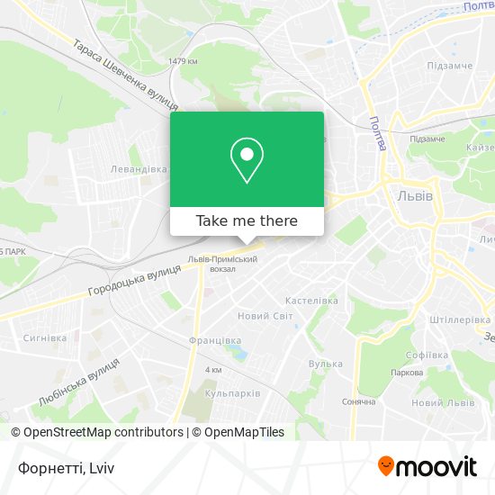 Форнетті map