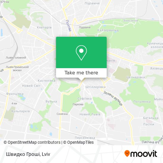 Швидко Гроші map