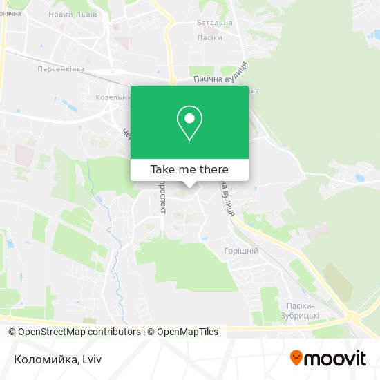 Коломийка map