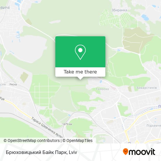 Брюховицький Байк Парк map