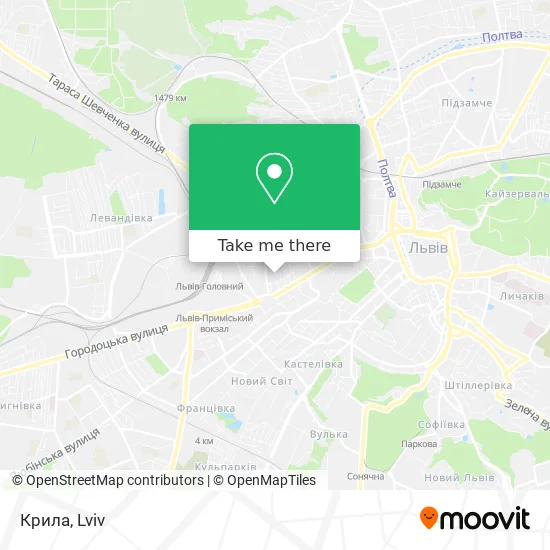 Карта Крила