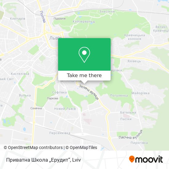 Приватна Школа „Ерудит“ map