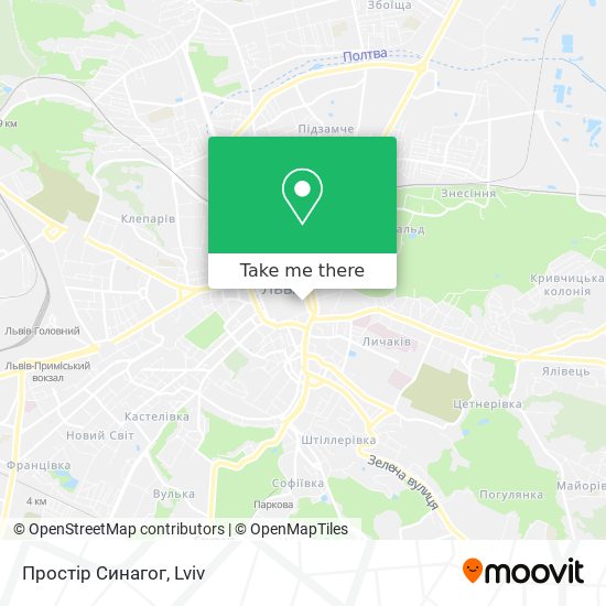 Простір Синагог map
