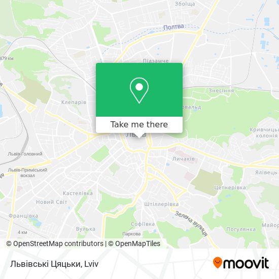 Львівські Цяцьки map