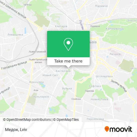 Карта Медок