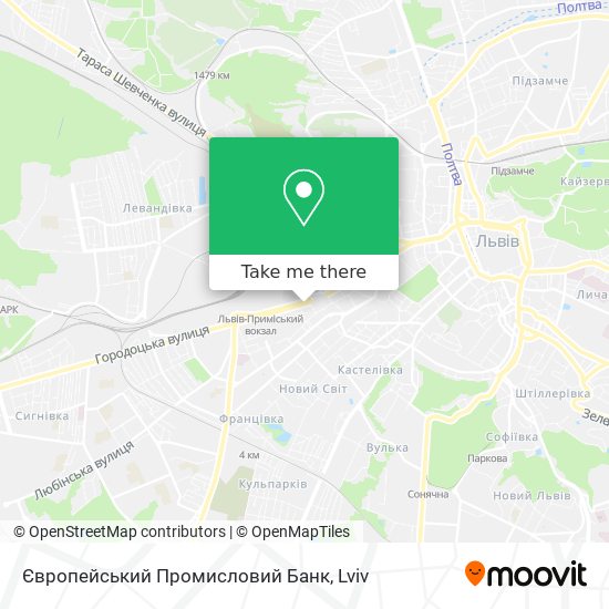 Європейський Промисловий Банк map