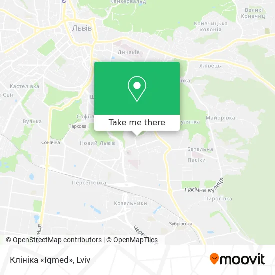 Карта Клініка «Iqmed»