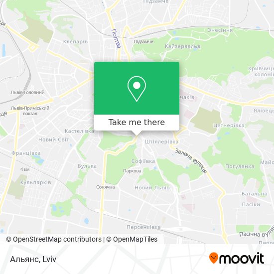 Альянс map
