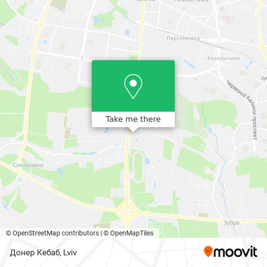 Донер Кебаб map