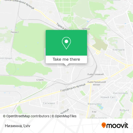 Карта Низинна