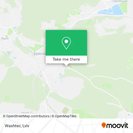 Карта Washtec