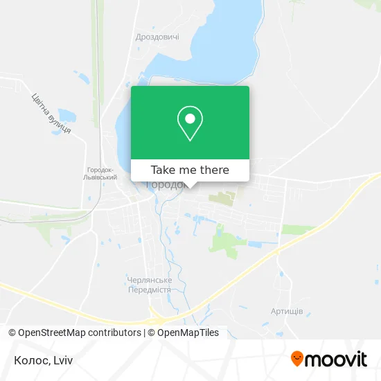 Карта Колос