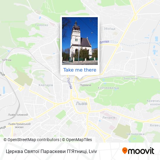Церква Святої Параскеви П'Ятниці map