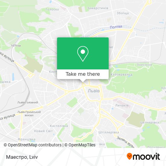 Маестро map
