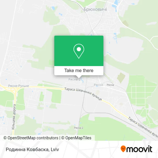 Карта Родинна Ковбаска