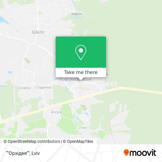 ""Орхідея"" map