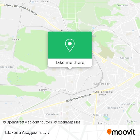Шахова Академія map