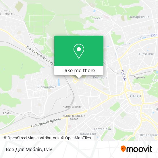 Все Для Меблів map