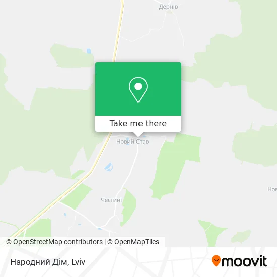 Карта Народний Дім