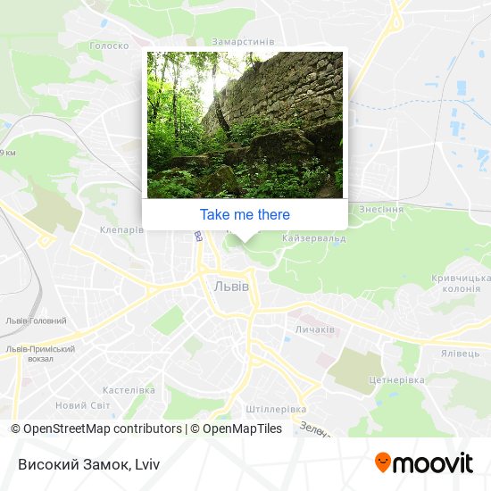 Високий Замок map
