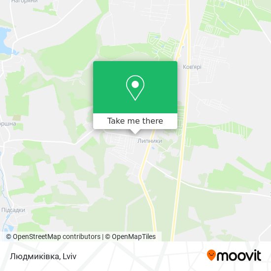 Людмиківка map