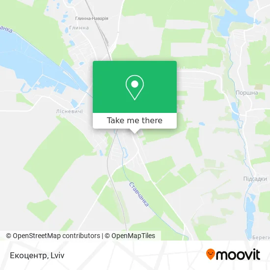 Карта Екоцентр