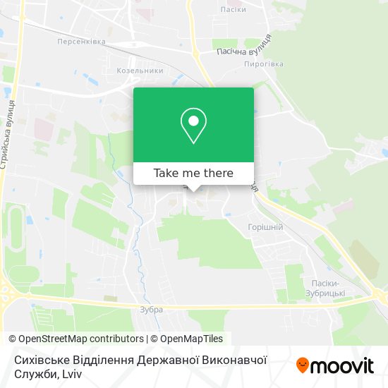 Сихівське Відділення Державної Виконавчої Служби map