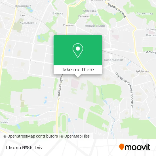 Школа №86 map