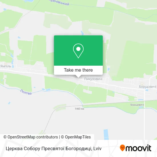 Карта Церква Собору Пресвятої Богородиці