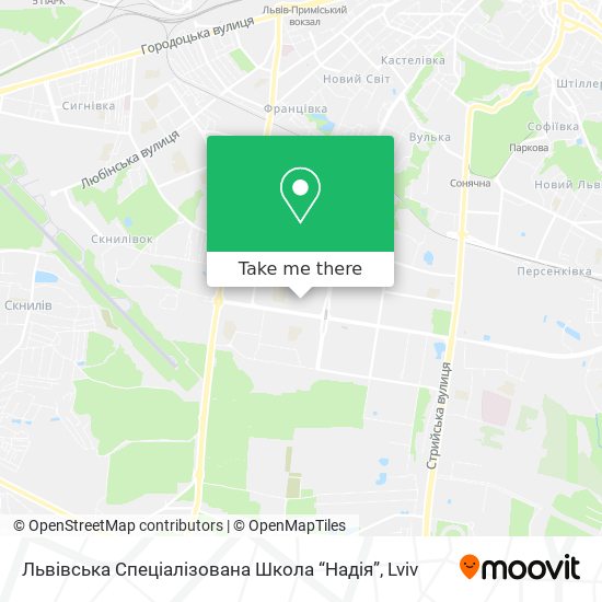 Львівська Спеціалізована Школа “Надія” map
