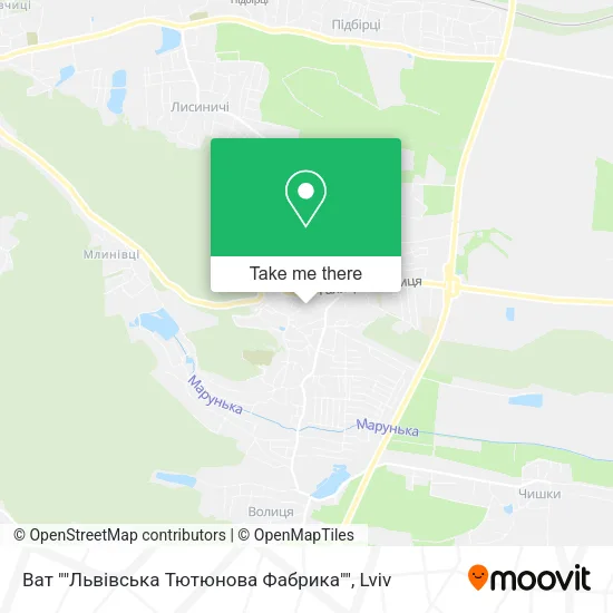 Карта Ват ""Львівська Тютюнова Фабрика""