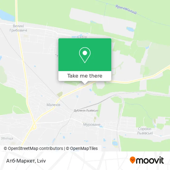 Карта Атб-Маркет