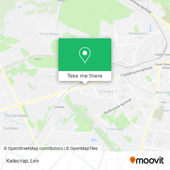 Київстар map