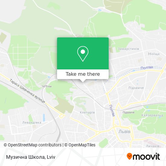 Музична Школа map