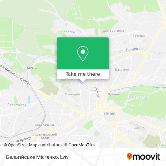 Карта Бельгійське Містечко