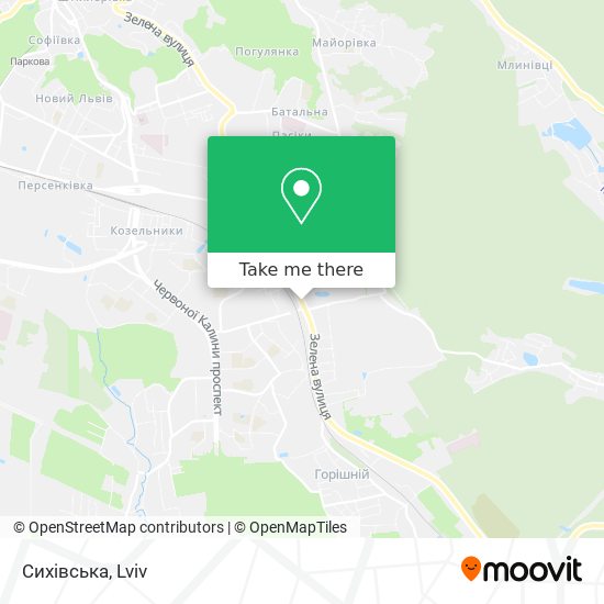 Сихівська map