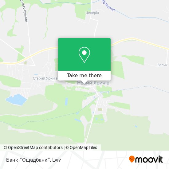 Банк ""Ощадбанк"" map