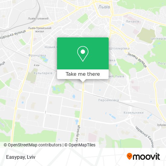 Easypay map