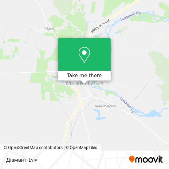 Діамант map